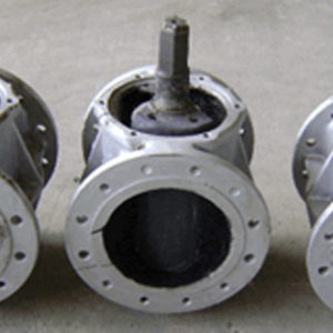 Rubber lining for anti-crossion application