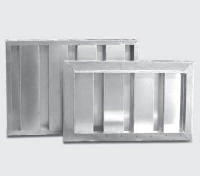 Sand trap louver