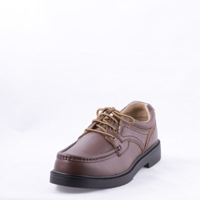 Brown tie safety shoe- Style 86661